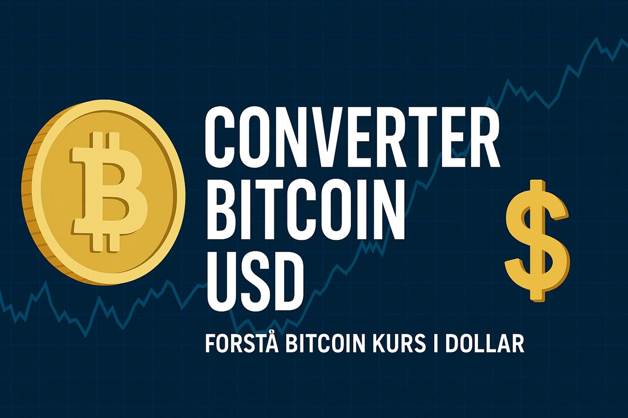 Converter bitcoin usd - forstå bitcoin kurs i dollar