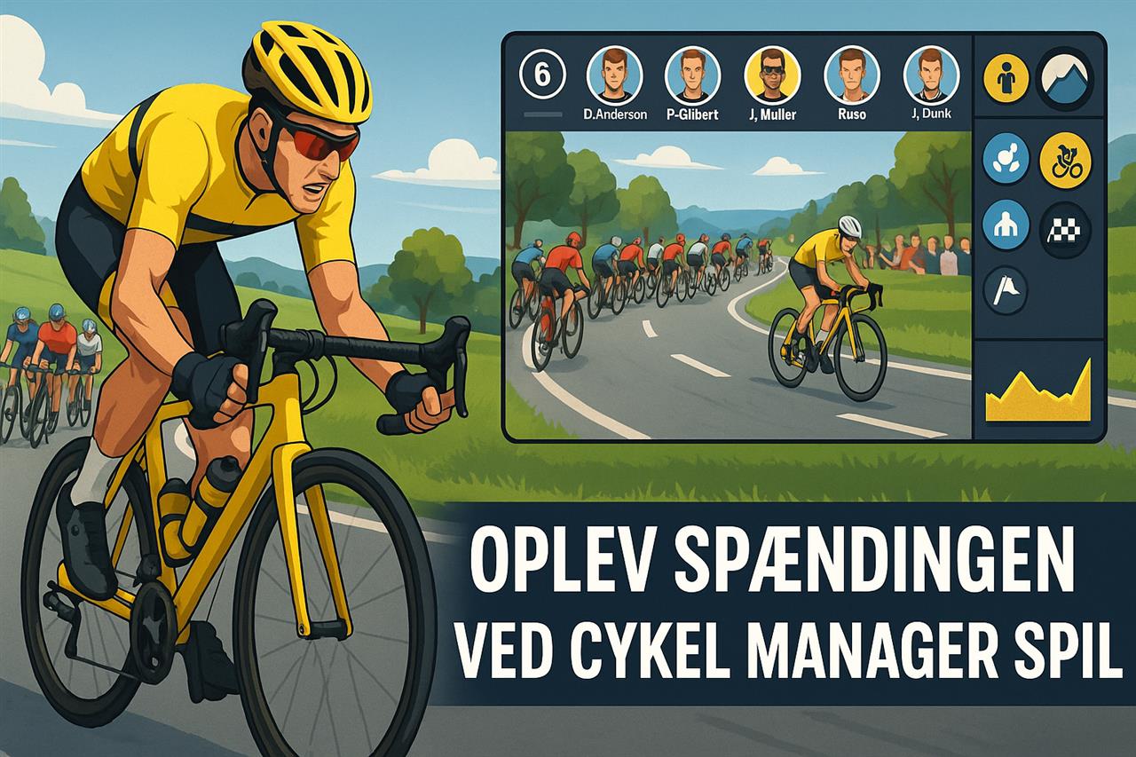 Oplev spændingen ved cykel manager spil