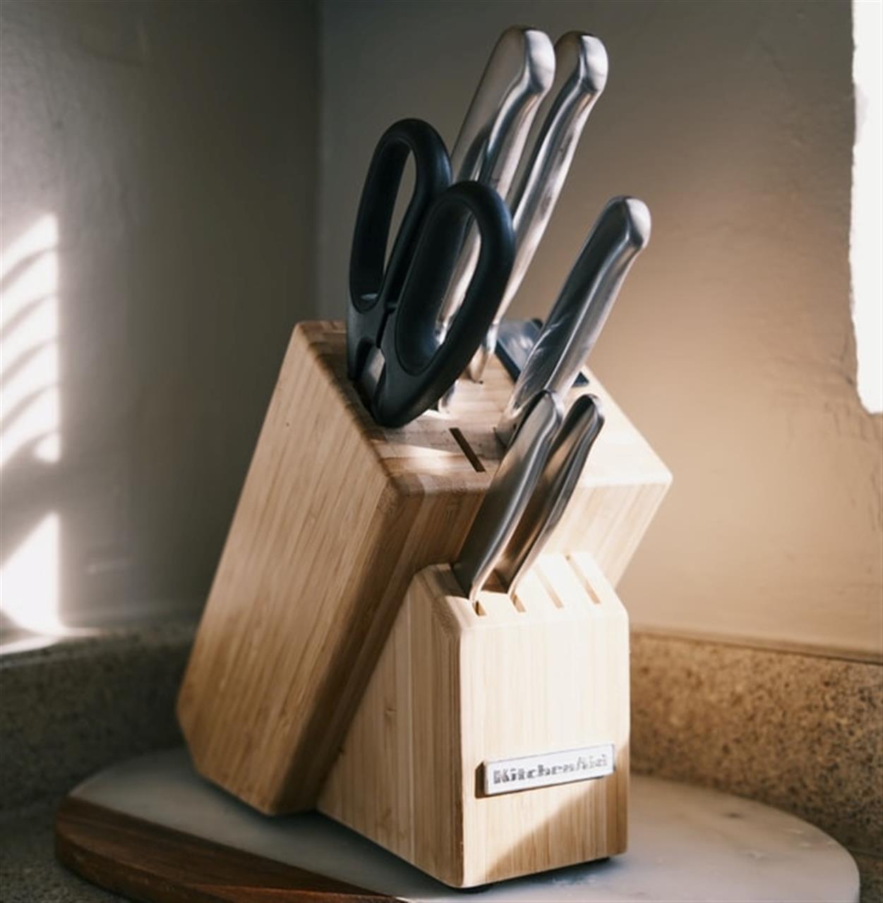 Oplev effekten af nye knive med en slibesten