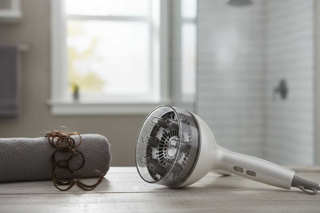 Den ultimative guide til hårtørrer med diffuser: Få perfekte krøller uden krus