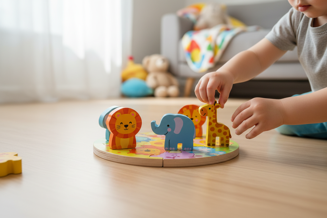 Puslespil til 2-årige: Sjov og Udvikling Hånd i Hånd